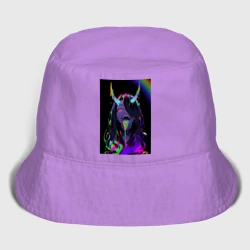 Мужская панама хлопок Дьяволица - секси ахегао - аниме суккуб