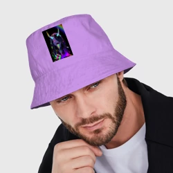 Мужская панама хлопок Дьяволица - секси ахегао - аниме суккуб - фото 2