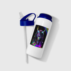 Бутылка для воды с трубочкой Дьяволица секси - фото 2