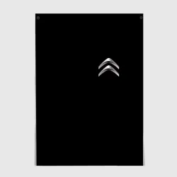 Постер Citroen logo auto