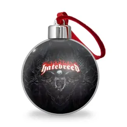 Ёлочный шар Hatebreed hardcore