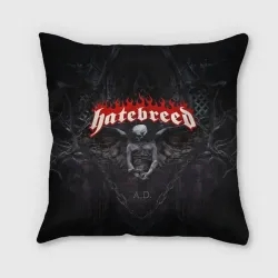 Подушка 3D Hatebreed hardcore