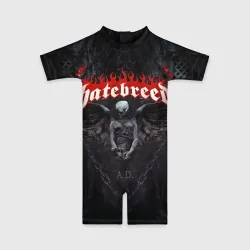 Детский купальный костюм 3D Hatebreed hardcore
