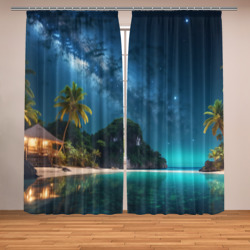 Фотошторы Island beach