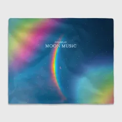 Плед 3D Moon music Coldplay