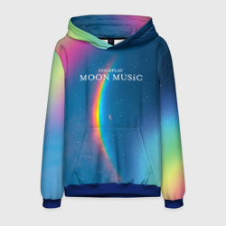 Мужская толстовка 3D Moon music Coldplay