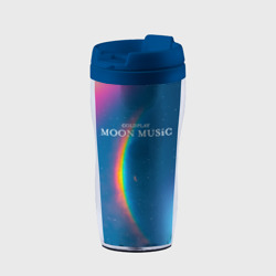 Термокружка-непроливайка Moon music Coldplay