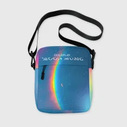 Сумка через плечо 3D Moon music Coldplay