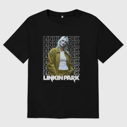 Женская футболка хлопок Oversize Linkin Park Emily Armstrong