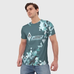 Мужская футболка 3D ТурКлуб Коломны - фото 2