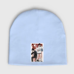 Женская шапка демисезонная Дандадан Кэн Такакура Момо Аясэ