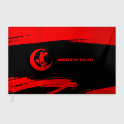 Флаг 3D Angels of Death - red gradient по-горизонтали