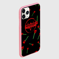 Чехол для iPhone 11 Pro Max матовый Watch dogs 2 rose - фото 2