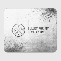 Прямоугольный коврик для мышки Bullet For My Valentine - white gradient по-горизонтали