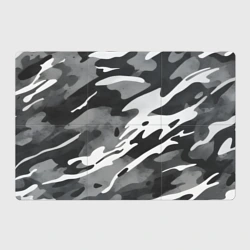 Магнитный плакат 3Х2 Черно белый камуфляж
