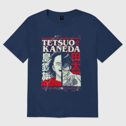 Женская футболка хлопок Oversize Акира Тетсуо Канеда