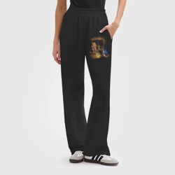 Женские брюки oversize без начеса хлопок Капитолий - Сэр Троглодит - фото 2