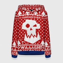 Женская толстовка 3D Вязаный warhammer waaagh