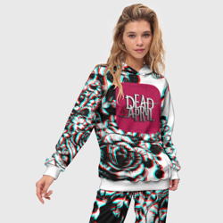 Женский костюм с толстовкой 3D Dead by april rose glitch - фото 2