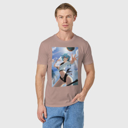 Мужская футболка хлопок Геншин Эола Лоуренс волейбол - фото 2