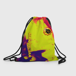 Рюкзак-мешок 3D Serious Sam flame yellow