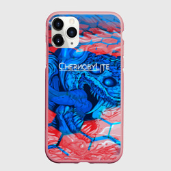 Чехол для iPhone 11 Pro Max матовый Chernobylite monster 