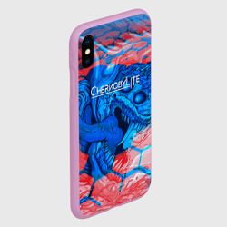 Чехол для iPhone XS Max матовый Chernobylite monster  - фото 2