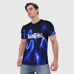 Мужская футболка 3D Silenthill тень призрака - фото 2