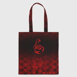 Шоппер 3D Scorpions red poly