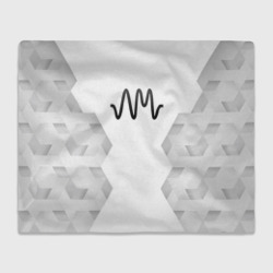 Плед 3D Arctic Monkeys white poly