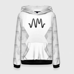 Женская толстовка 3D Arctic Monkeys white poly