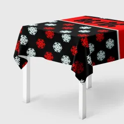 Скатерть 3D AC DC winter steel