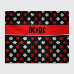 Плед 3D AC DC winter steel