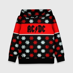 Детская толстовка 3D AC DC winter steel