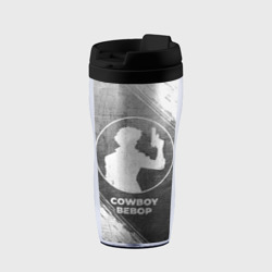Термокружка-непроливайка Cowboy Bebop - grey gradient