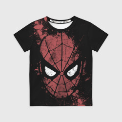 Детская футболка 3D Spider-man splashes
