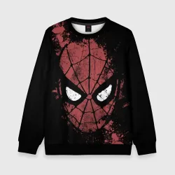 Детский свитшот 3D Spider-man splashes