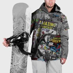 Накидка на куртку 3D Spider-man comics