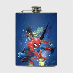 Фляга Spider-man with a spider web
