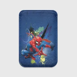 Картхолдер Magsafe магнитный Spider-man with a spider web