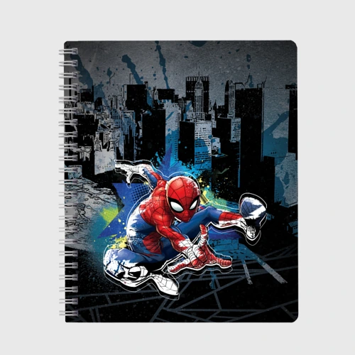Тетрадь Spider-man over the city
