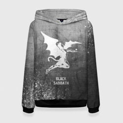 Женская толстовка 3D Black Sabbath - grey gradient