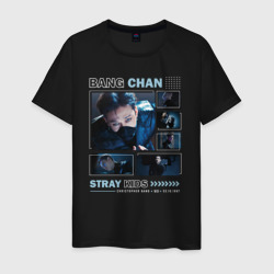 Мужская футболка хлопок Bang chan stray kids teaser