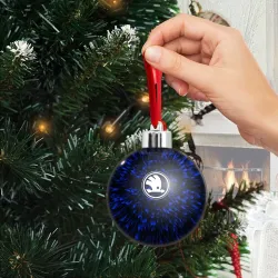 Ёлочный шар Skoda blue energy - фото 2