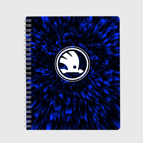 Тетрадь Skoda blue energy