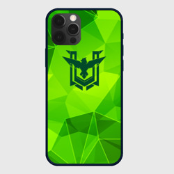 Чехол для iPhone 12 Pro Max Free Fire green poly