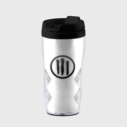 Термокружка-непроливайка Three Days Grace white poly