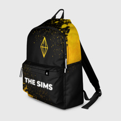 Рюкзак 3D The Sims - gold gradient по-центру