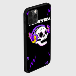 Чехол для iPhone 12 Pro Max The Offspring неоновый череп - фото 2