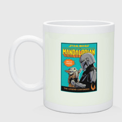 Кружка керамическая Mandalorian - Din Djarin